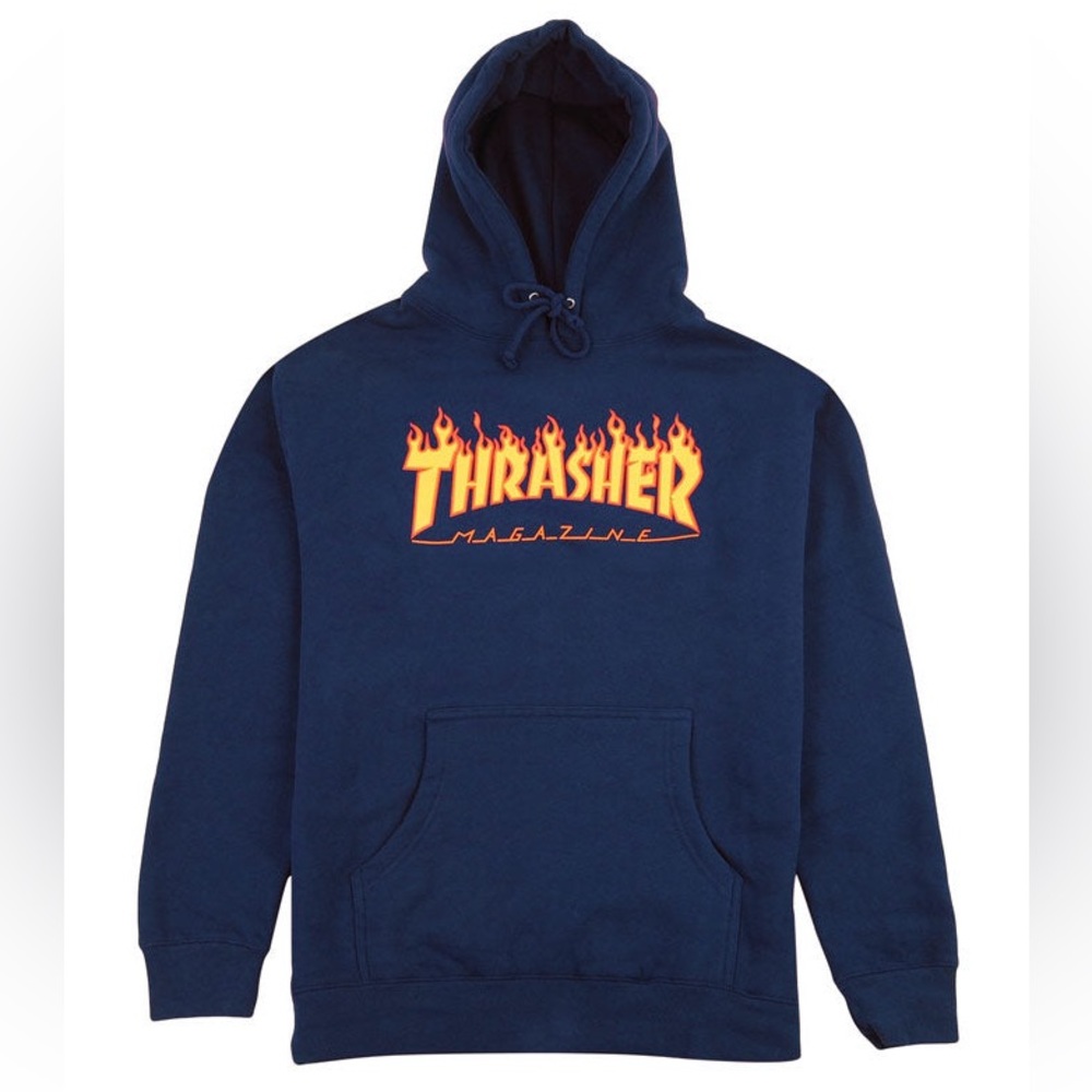 Men’s Thrasher Flame Hoodie size S